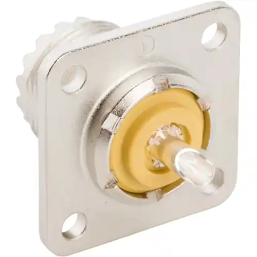 Preisknaller UHF Flanschbuchse, Lötanschluss, gerade, 083-1R-4050