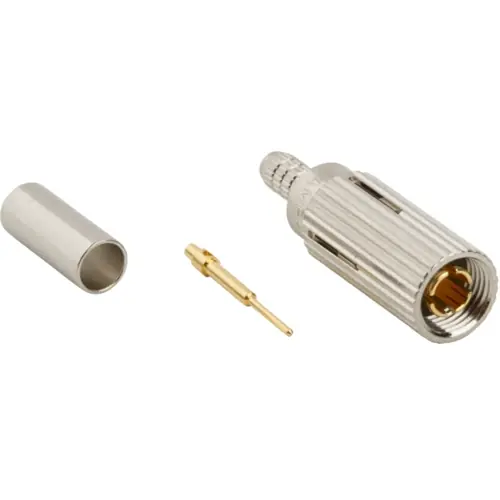 Heißes Angebot 1.0/2.3 Stecker 50 Ω, RG-161, RG-179, RG-187, Belden 9221, Crimpanschluss, gerade, 102-920-06