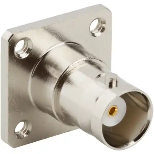BNC Flanschbuchse 50 Ω, Lötanschluss, gerade, 112511 Versand Am Gleichen Tag