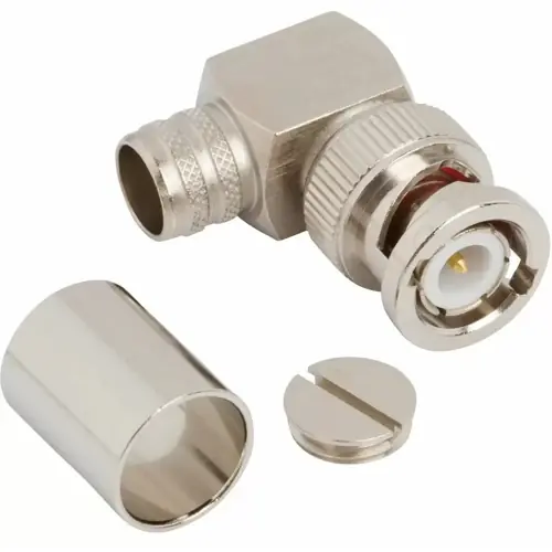 Günstig BNC Stecker 50 Ω, RG-8, RG-213, RG-225, Belden 7733A, Belden 8268, Lötanschluss, abgewinkelt, 112594