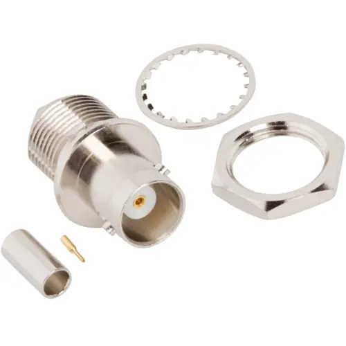 Sofort Bestellen BNC Einbaubuchse 50 Ω, RG-316, Crimpanschluss, gerade, 112635