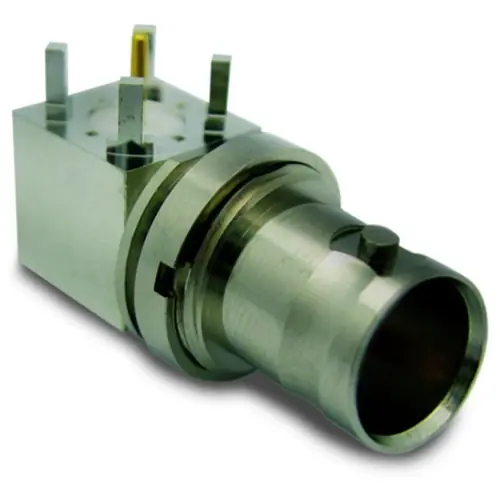 BNC Einbaubuchse 75 Ω, Lötanschluss, abgewinkelt, 112809-75 Solange Der Vorrat Reicht