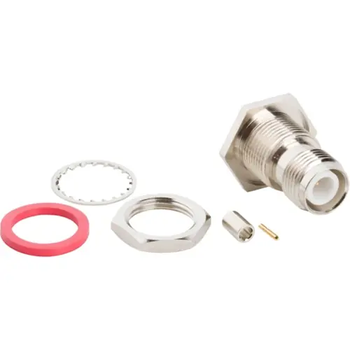 Mega-Angebot TNC Einbaubuchse 50 Ω, RG-178, RG-196, Belden 83265, Crimpanschluss, gerade, 122370RP