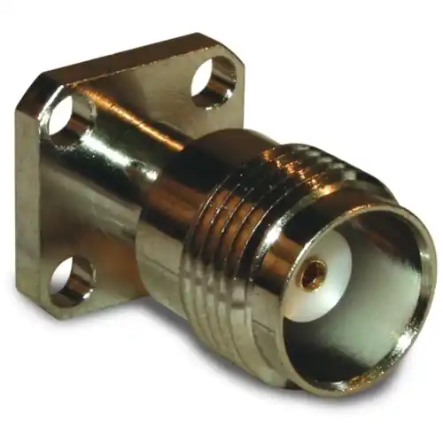 Beliebt TNC Flanschbuchse 50 Ω, Lötanschluss, gerade, 122385