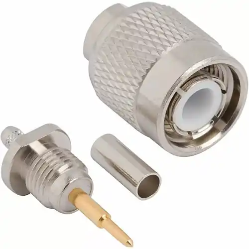 Direktkauf TNC Stecker 50 Ω, RG-174, RG-188, RG-316, LMR-100A, Belden 7805A, RG-174LL, Lötanschluss, gerade, 122395