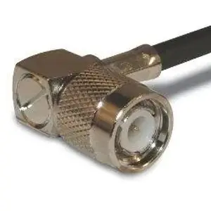 TNC Stecker 50 Ω, RG-8X, LMR-240, Belden 9258, Lötanschluss, abgewinkelt, 122414RP Wochenendangebot