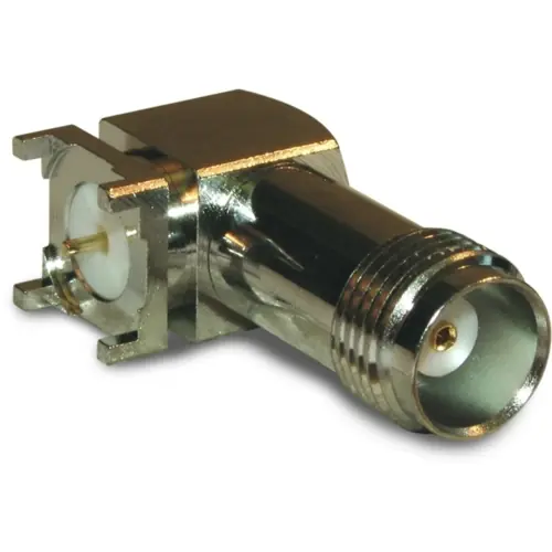 TNC Einbaubuchse 50 Ω, Lötanschluss, abgewinkelt, 122462 Neuheit