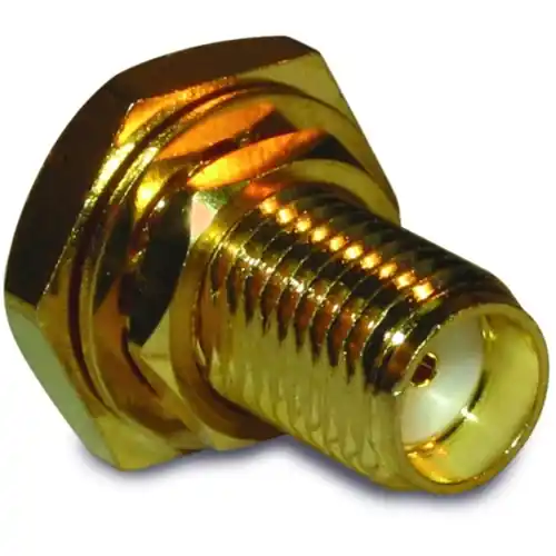 Neue Kollektion SMA Einbaubuchse 50 Ω, Lötanschluss, gerade, 132138