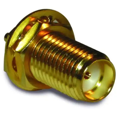 SMA Einbaubuchse 50 Ω, Lötanschluss, gerade, 132139 Top-Seller