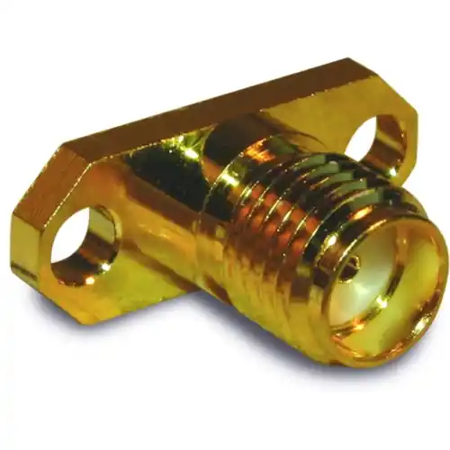 Neue Kollektion SMA Flanschbuchse 50 Ω, Lötanschluss, gerade, 132163