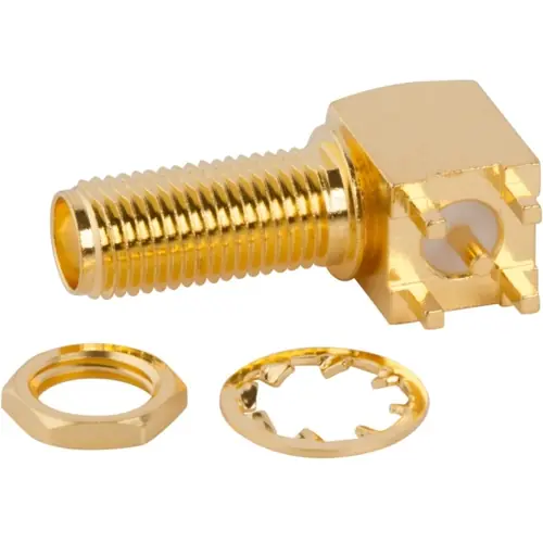 SMA Einbaubuchse 50 Ω, Lötanschluss, abgewinkelt, 132203-14 Heißes Angebot