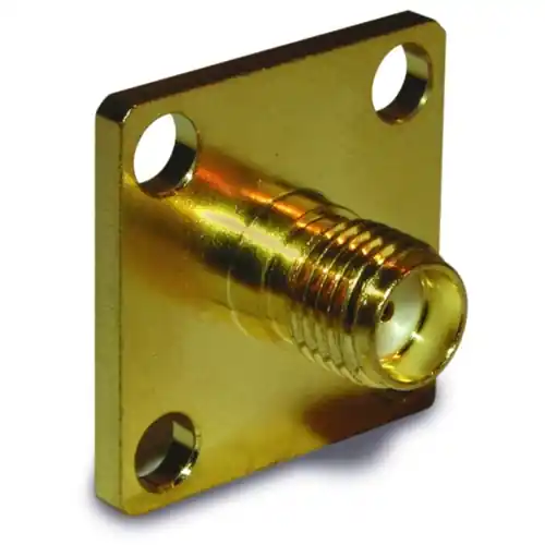 SMA Flanschbuchse 50 Ω, Lötanschluss, gerade, 132215 Angebot