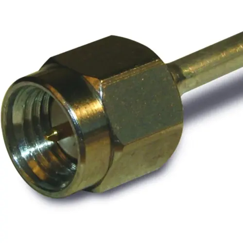 SMA Stecker 50 Ω, RG-405, Belden 1671A, Lötanschluss, gerade, 132248 Abverkauf