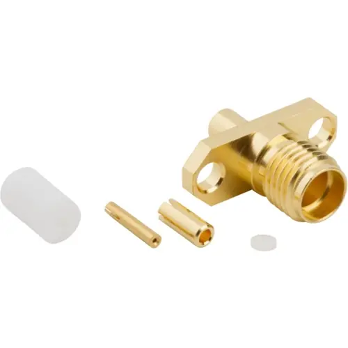 SMA Flanschbuchse 50 Ω, M17/151, Lötanschluss, gerade, 132253 Mega-Angebot