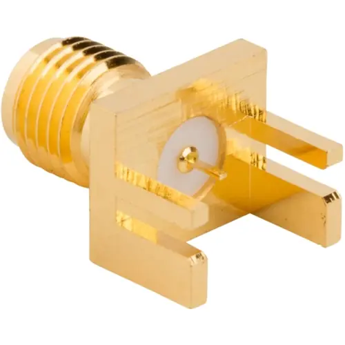 Heißes Angebot SMA Einbaubuchse 50 Ω, Lötanschluss, gerade, 132430