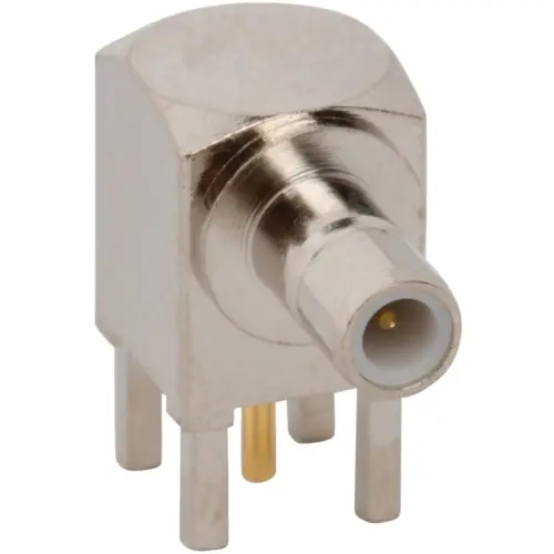 Meistverkauft SMB Einbaubuchse 50 Ω, Lötanschluss, abgewinkelt, 142144