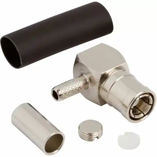 SMB Stecker 50 Ω, RG-316, Lötanschluss, abgewinkelt, 142188 Kostenloser Versand