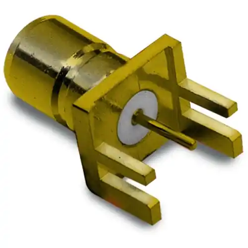 Top-Seller SMB Einbaubuchse 50 Ω, Lötanschluss, gerade, 142311