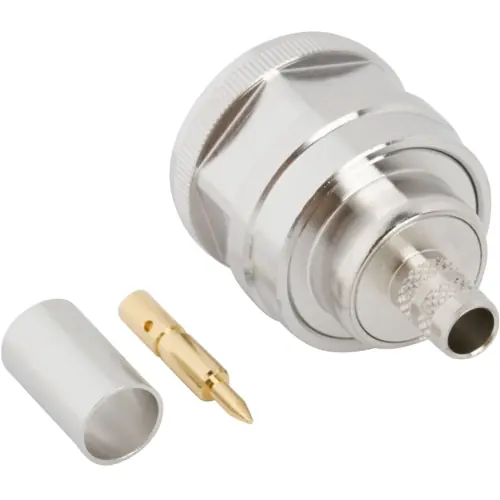 Highlight N Stecker 50 Ω, RG-8X, LMR-240, Belden 9258, Crimpanschluss, gerade, 172135-10
