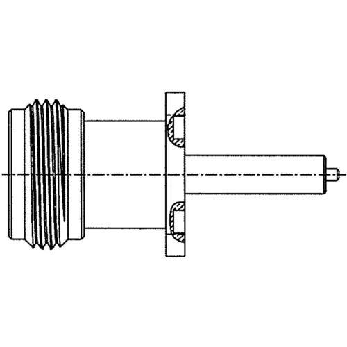N Einbaubuchse 50 Ω, Lötanschluss, gerade, 172224-22 Saisonangebot