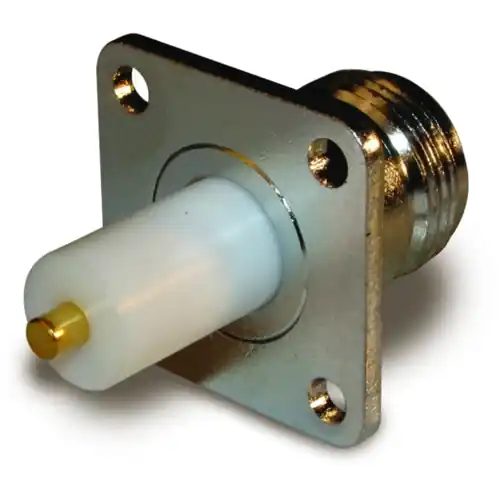 N Flanschbuchse 50 Ω, Lötanschluss, gerade, 172228-14 Schnäppchen