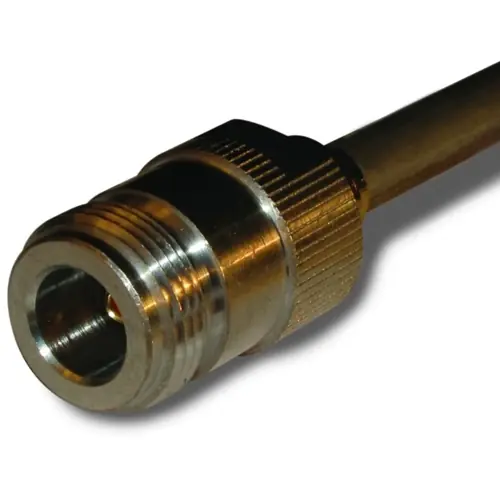 N Kupplung 50 Ω, RG-402, Belden 1673A, Crimpanschluss, gerade, 172238 Markenware