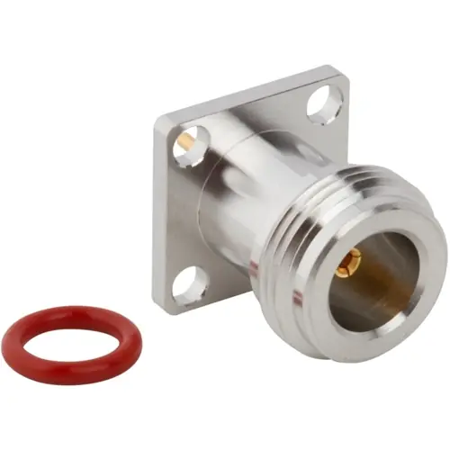 N Flanschbuchse 50 Ω, Lötanschluss, gerade, 172254 Mega-Angebot