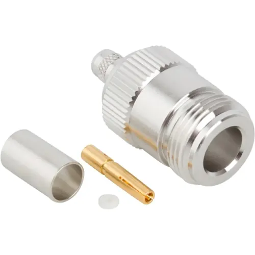 N Kupplung 50 Ω, LMR-240, Crimpanschluss, gerade, 172394 Billig