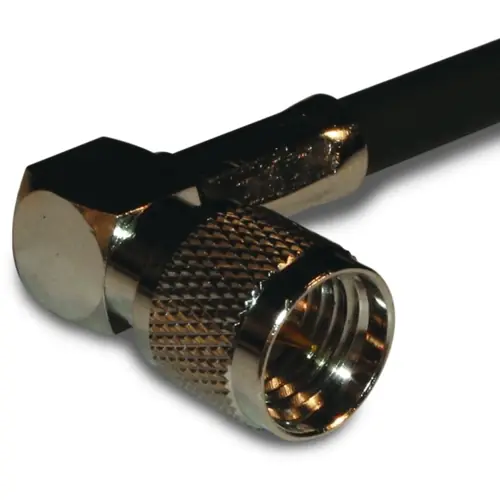 Mega-Angebot Mini-UHF Stecker 50 Ω, RG-58, RG-141, LMR-195, Belden 7806A, Belden 9311, Lötanschluss, abgewinkelt, 182323