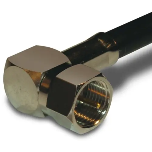 F Stecker 75 Ω, RG-59, RG-62, Belden 8221, Belden 9228, Lötanschluss, abgewinkelt, 222153 Sichere Zahlung