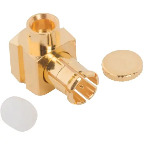 Heißes Angebot MCX Stecker 75 Ω, RG-405, Belden 1671A, Lötanschluss, abgewinkelt, 252109-75