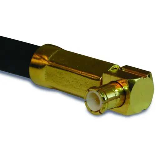 Nur Heute MCX Stecker 50 Ω, RG-58, RG-141, LMR-195, Belden 7806A, Belden 9311, Lötanschluss, abgewinkelt, 252115