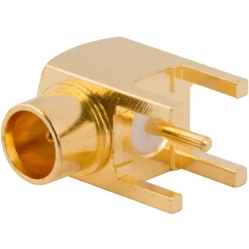 Neue Kollektion MCX Einbaubuchse 75 Ω, Lötanschluss, abgewinkelt, 252129-75