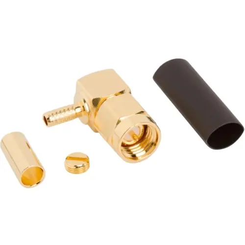 Finale Aktion SMA Stecker 50 Ω, RG-316, Lötanschluss, abgewinkelt, 901-10028-RFX