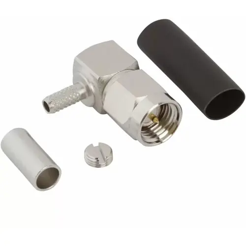 SMA Stecker 50 Ω, RG-316, Lötanschluss, abgewinkelt, 901-10029-RFX Echt