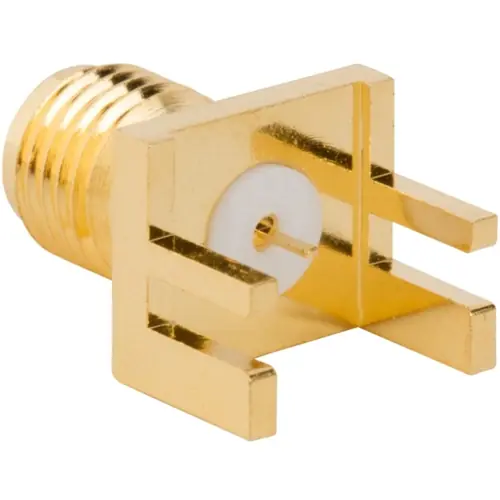 SMA Einbaubuchse 50 Ω, Lötanschluss, gerade, 901-10309 Gratis Versand