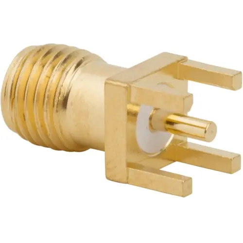 Meistverkauft SMA Einbaubuchse 50 Ω, Lötanschluss, gerade, 901-144-2