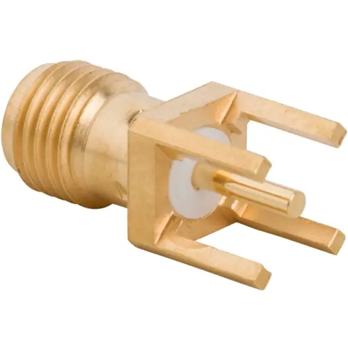 Super-Preis SMA Einbaubuchse 50 Ω, Lötanschluss, gerade, 901-144-4