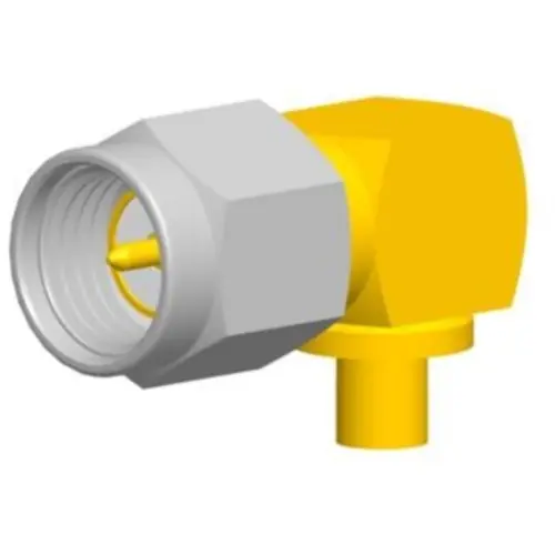 Garantierte Lieferung SMA Stecker 50 Ω, 0.085 Semi-Rigid, 0.086 Semi-Rigid, Lötanschluss, abgewinkelt, 901-9221-2ASF