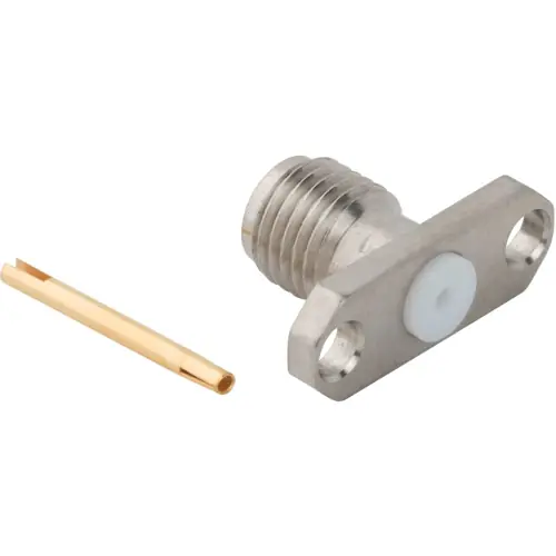 SMA Flanschbuchse 50 Ω, Lötanschluss, gerade, 901-9244-1SF Sonderaktion