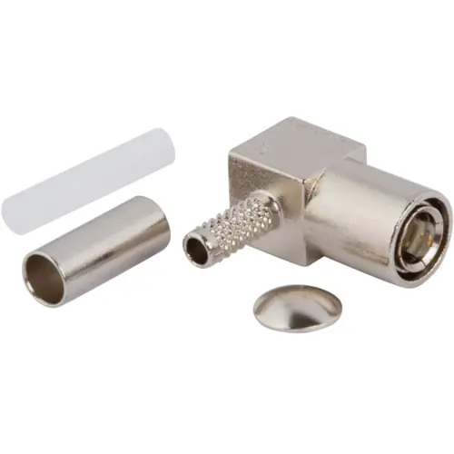 SMB Stecker 50 Ω, RG-174, RG-188, RG-316, LMR-100A, Belden 7805A, RG-174LL, Lötanschluss, abgewinkelt, 903-367P-51A2 Günstig