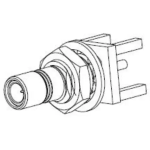Top-Seller SMB Einbaubuchse 50 Ω, Lötanschluss, gerade, 903-375J-53P
