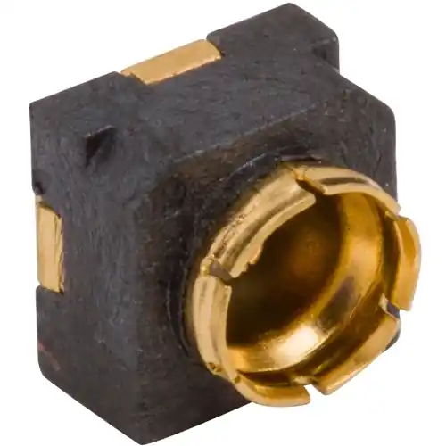 Must-Have MMCX Einbaubuchse 50 Ω, Lötanschluss, gerade, 908-22101B