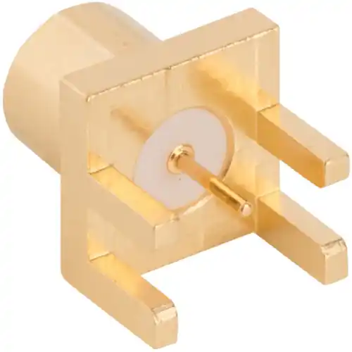 Neuheit MCX Einbaubuchse 50 Ω, Lötanschluss, gerade, 919-246J-51S