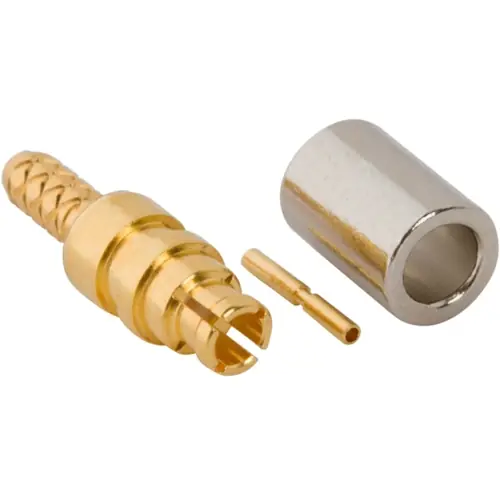 Top-Seller SMPM Stecker 50 Ω, RG-178, RG-196, Belden 83265, Lötanschluss, gerade, 925-129C-51S