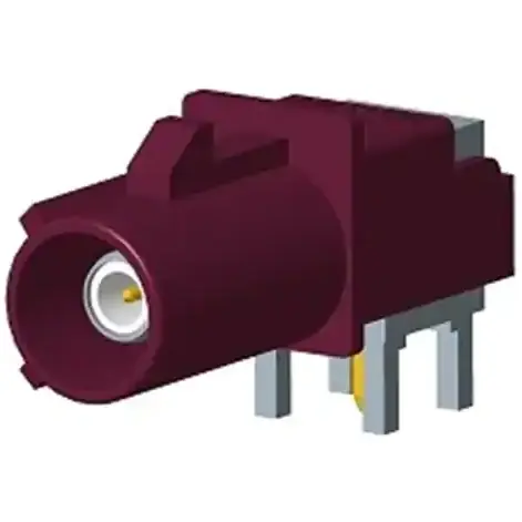 Top-Angebot FAKRA Stecker 50 Ω, Lötanschluss, abgewinkelt, FA1-NDRP-PCB-8