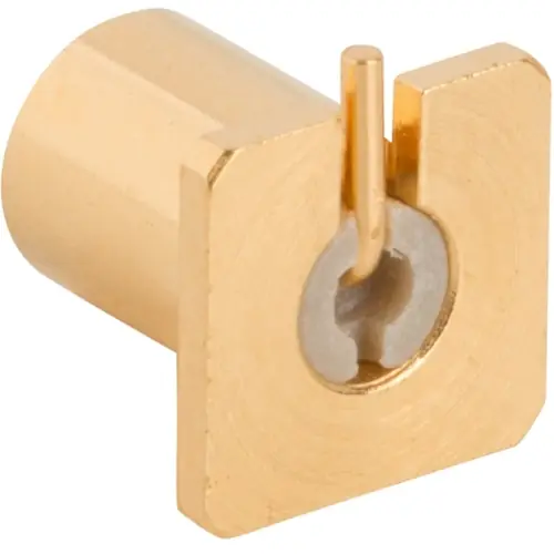 Rabatt SMP Einbaubuchse 50 Ω, Lötanschluss, gerade, SMP-MSLD-PCR