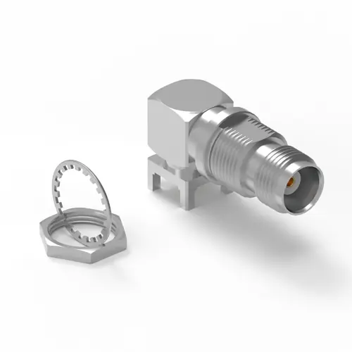 TNC Einbaubuchse 50 Ω, Lötanschluss, abgewinkelt, 67011042241505 Mega-Angebot