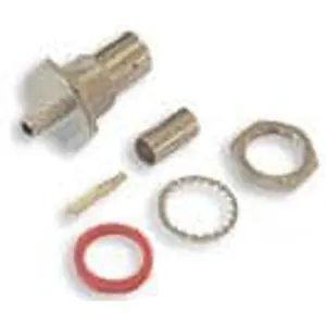 BNC Einbaubuchse 75 Ω, RG-179B, RG-187A, URM-111, Crimpanschluss, gerade, 1-1337549-0 Abverkauf
