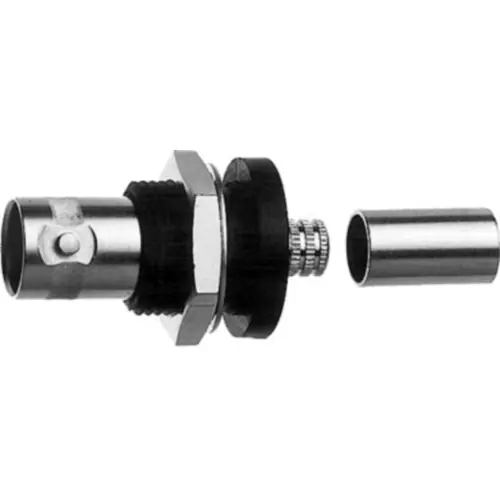 BNC Einbaubuchse 50 Ω, RG-223/U, RG-400/U, Crimp/Crimp, gerade, 100023383 Günstig
